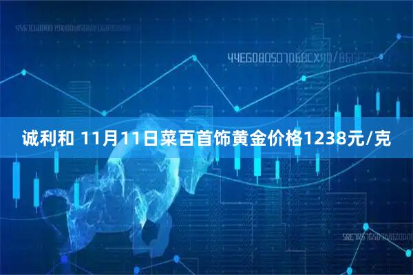 诚利和 11月11日菜百首饰黄金价格1238元/克